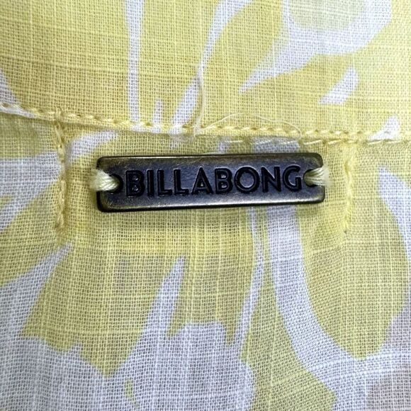 Billabong Dreamy Days Floral Button Up Large Cottagecore Hippie Boho Relaxed - Picture 8 of 10